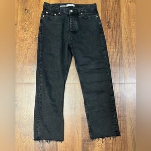 Mango straight jeans